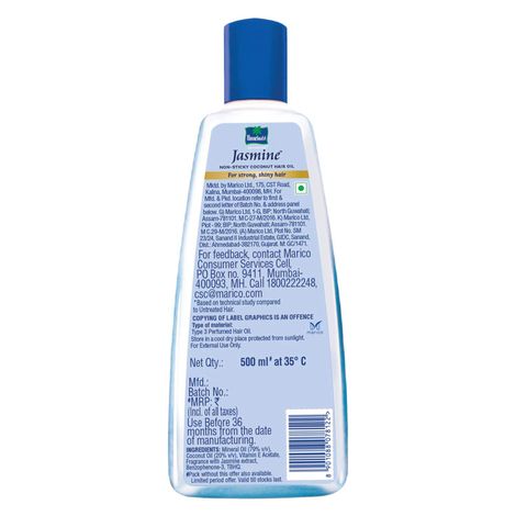 Parachute Advansed Jasmine Gold Coconut Hair Oil