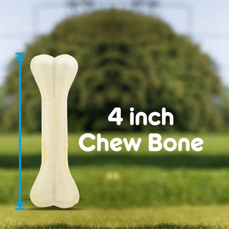 Purepet Pressed Chew Bones Dog Treats 4 Inches