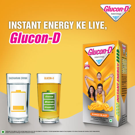 Glucon-D Mango Blast Glucose Powder