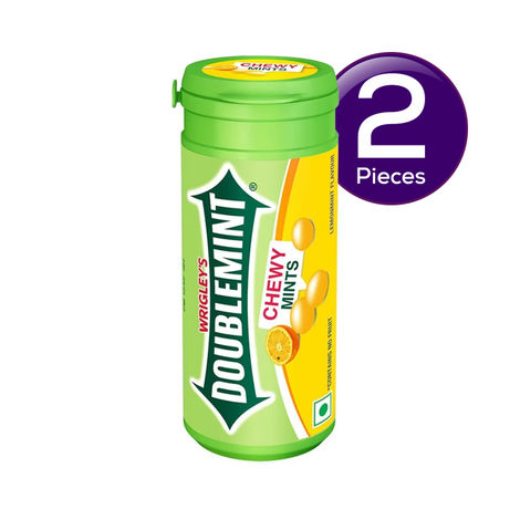 Doublemint Lemonmint Flavour Chewymints Tube Combo