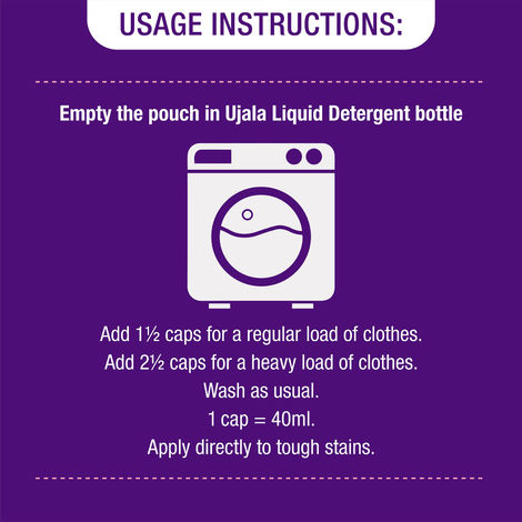 Ujala Front Load Detergent Liquid