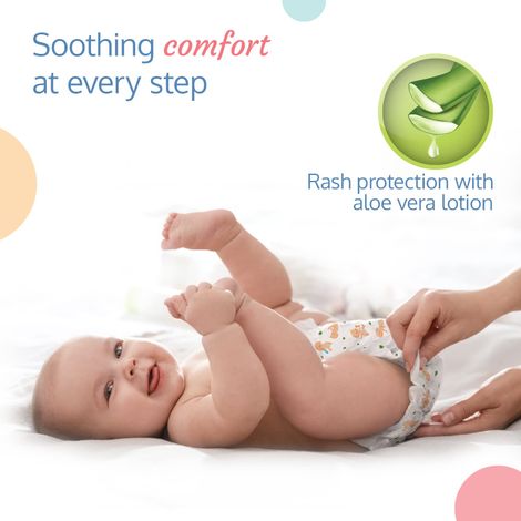 LuvLap Baby Diapers | Pant Style | L | 32 pcs