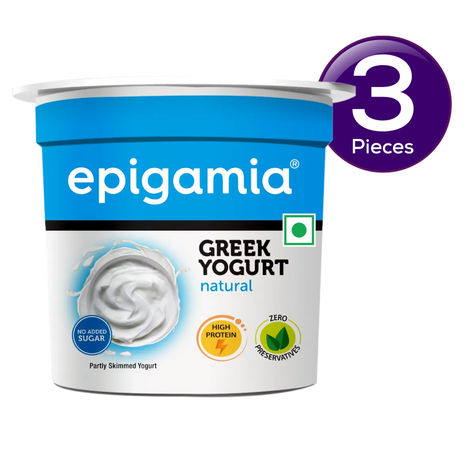 Epigamia Greek Yogurt- Natural Combo