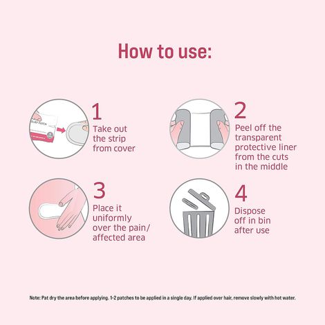 Sirona Feminine Pain Relief Patches