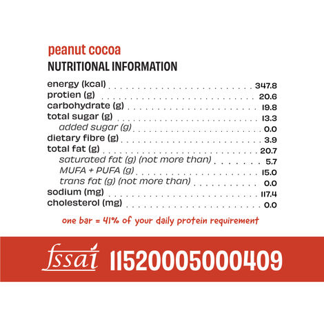 The Whole Truth 20g Protein Peanut Cocoa Protein Bar