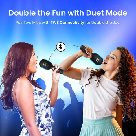 Portronics Dash 2 10 W Speaker - With Wireless Karaoke Mic
