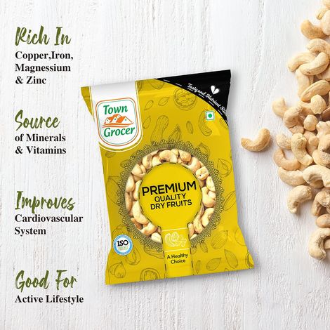 Town Grocer Whole Cashew W400 Economy