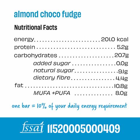 The Whole Truth Almond Choco Fudge Energy Bar