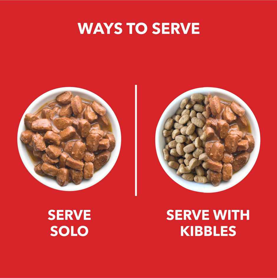 Drools Adult Wet Dog Food - Real Chicken & Liver Chunks in Gravy Combo