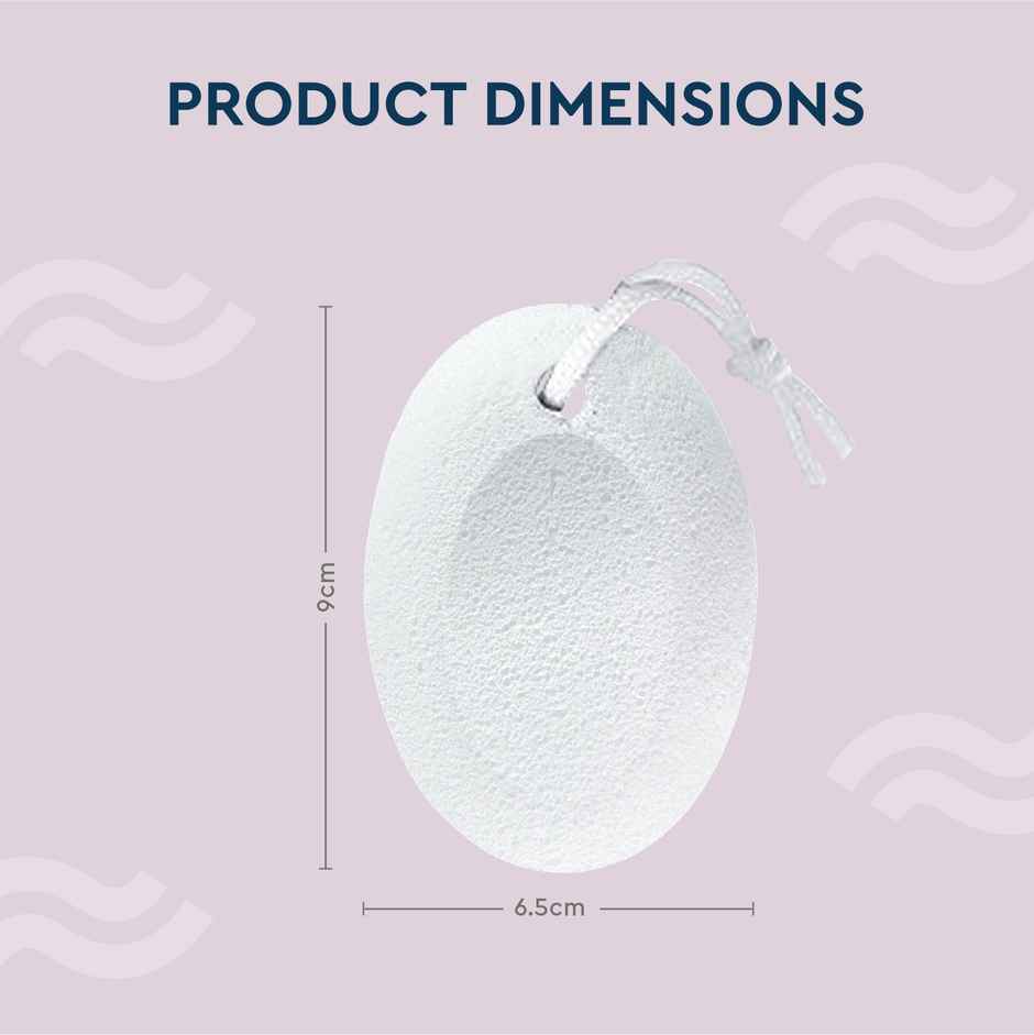 GUBB Glass Powder Pumice Stone | White