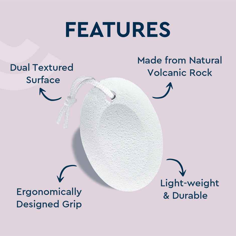 GUBB Glass Powder Pumice Stone | White