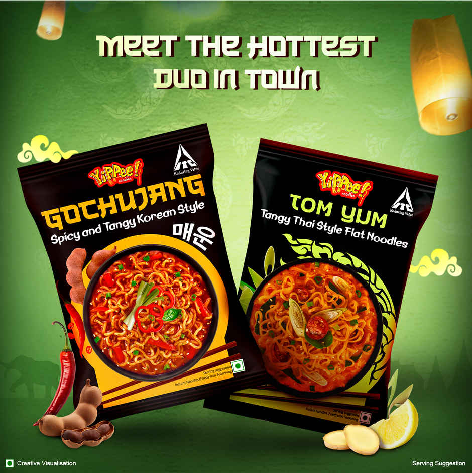 Yippee Thai Tom Yum Noodles