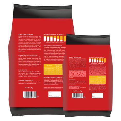 Drools Chicken And Egg Adult Dry Dog Food (3 kg) 