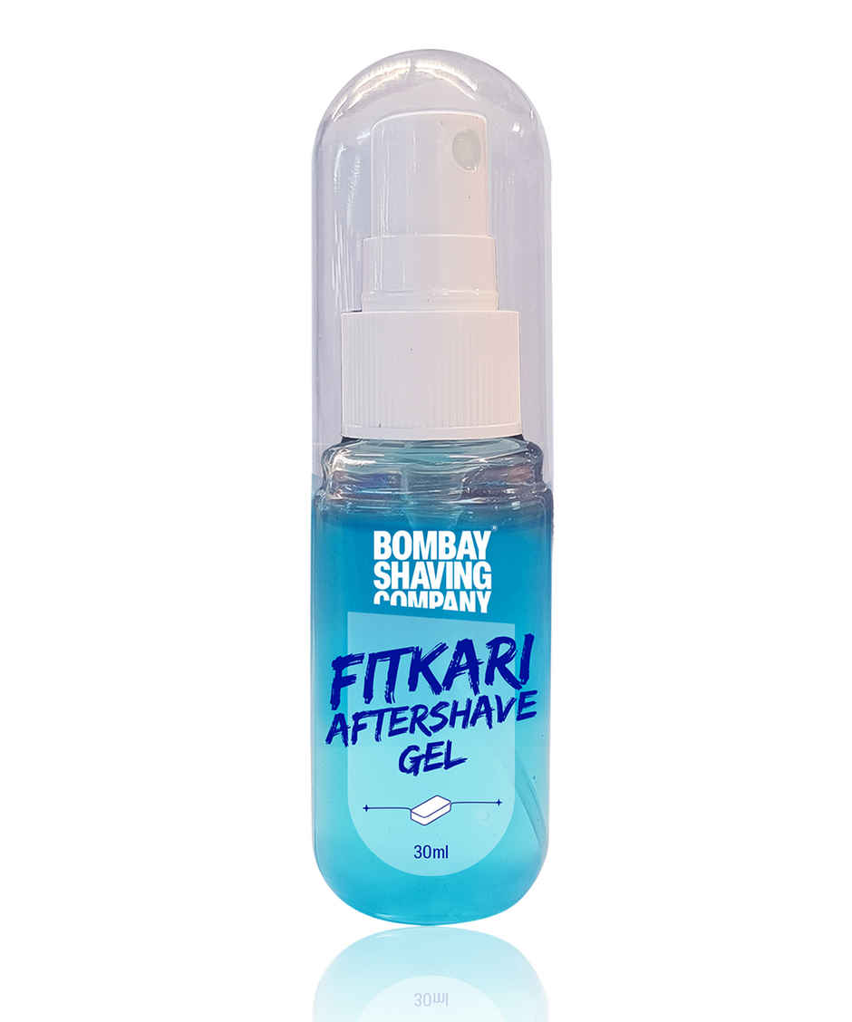 Bombay Shaving Company Fitkari Aftershave Gel Alum and Aloe Vera with Cooling Effect