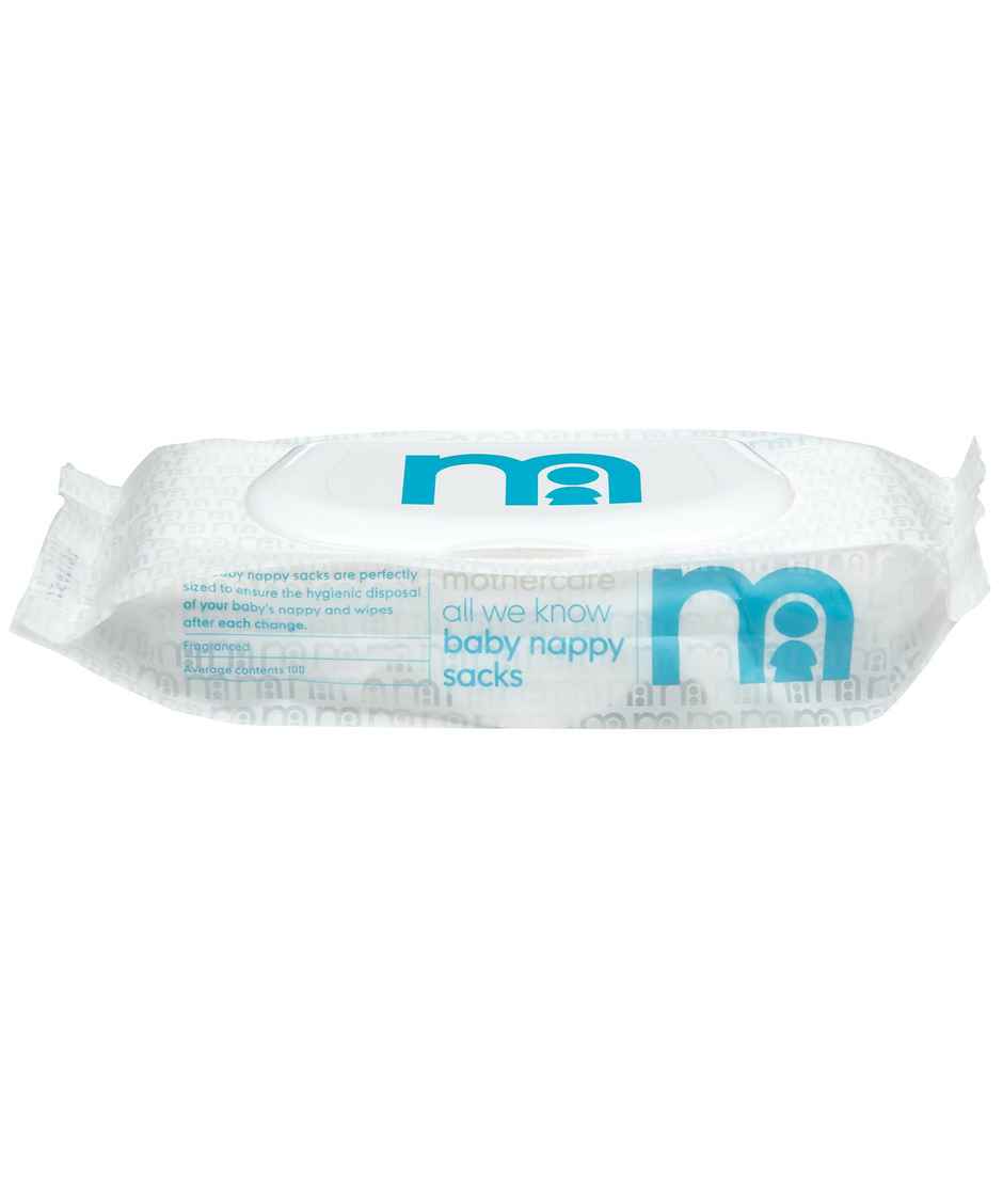 Mothercare All We Know Nappy Sacks - Pack Of 100