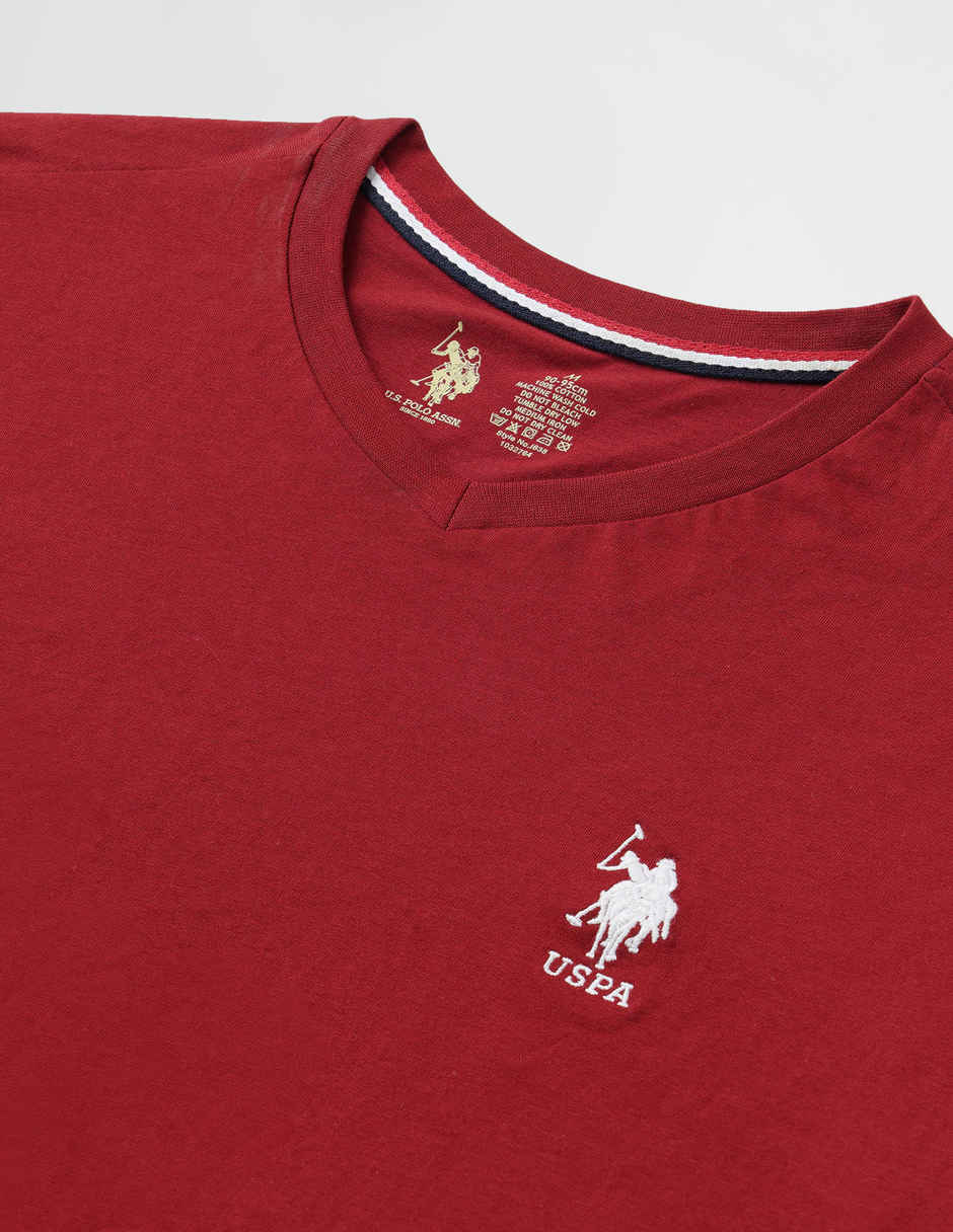 U.S. Polo Assn. Men's T-shirt | Maroon - M