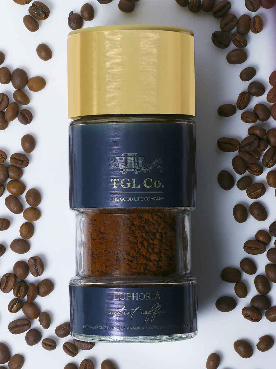 TGL Co. Premium Euphoria Arabica And Robusta Medium Roast Instant Coffee