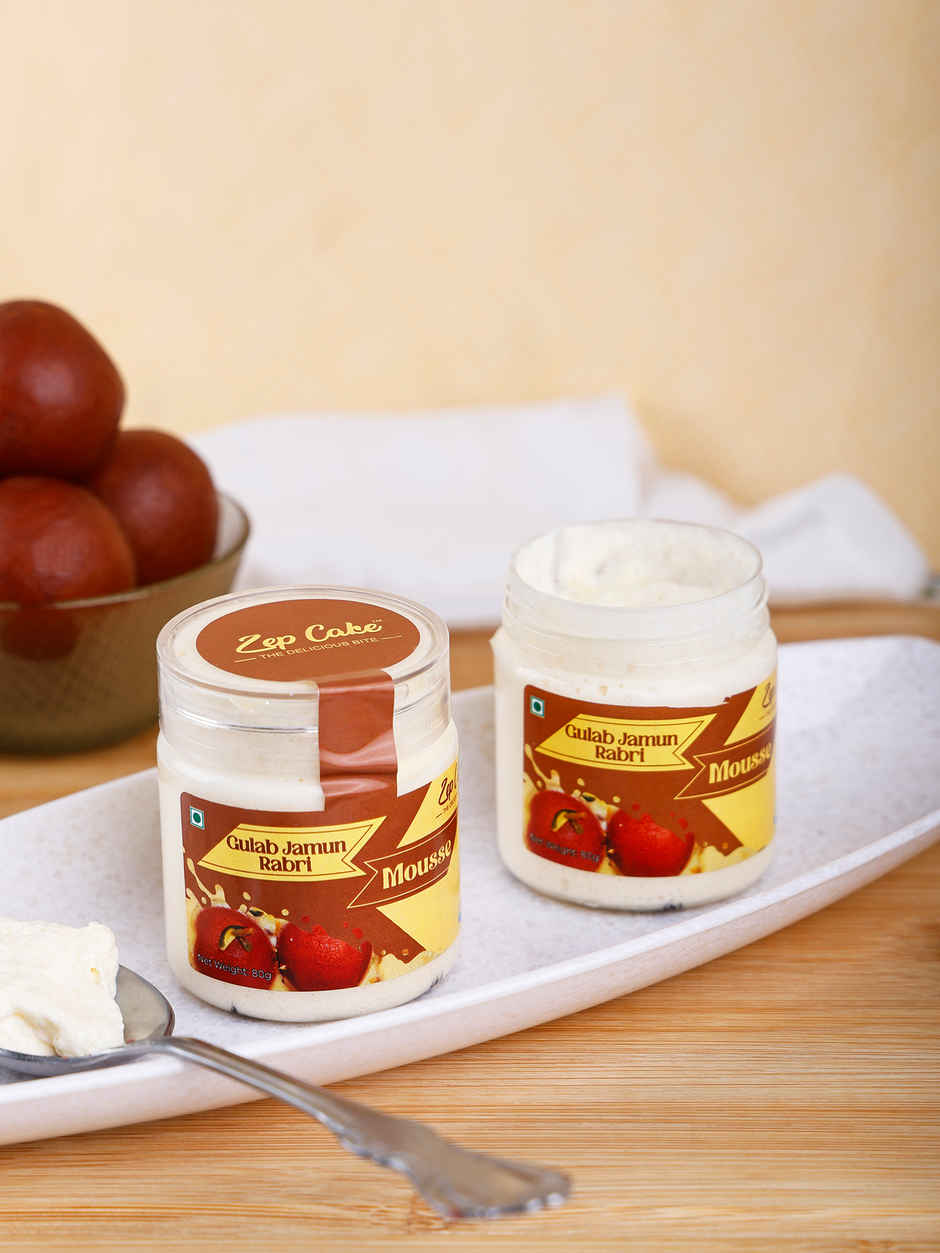 Zep Cake Gulab Jamun Rabri Mousse