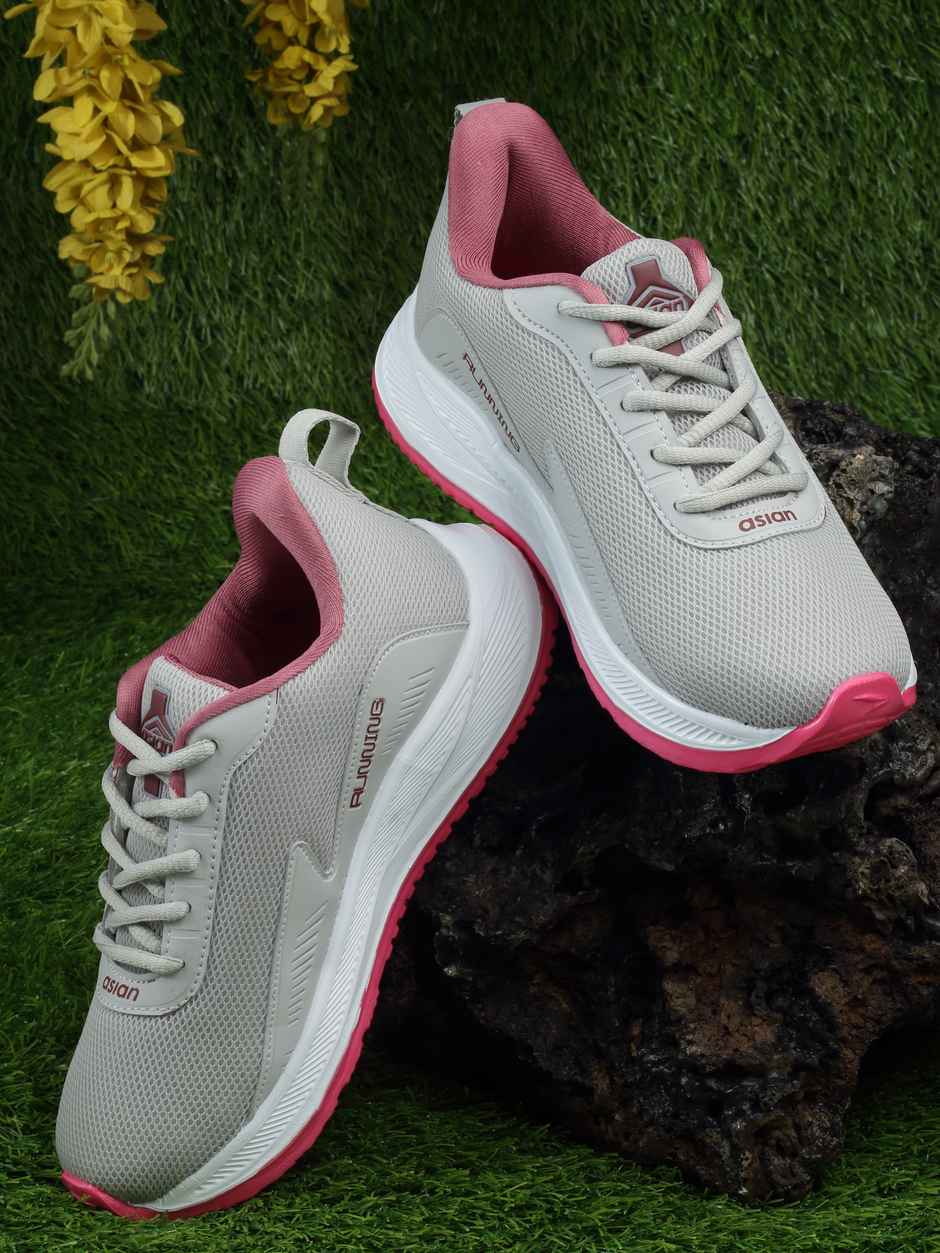 Asian Firefly-09 Women Grey Mauve Sports Shoes (Size-7)