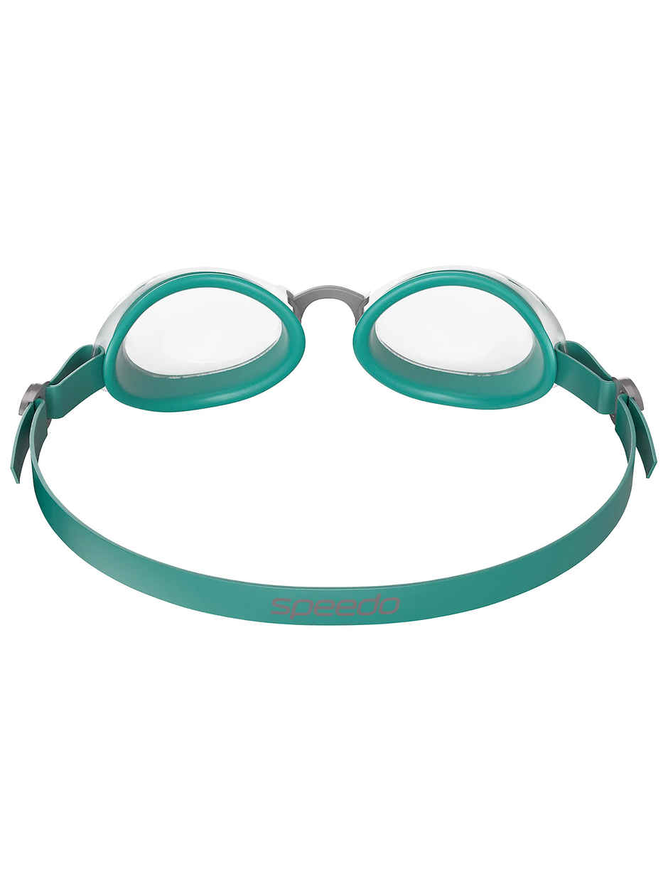 Speedo Unisex Adult Jet 2.0 Anti-Fog UV Protection Swim Goggles | Blue & Clear