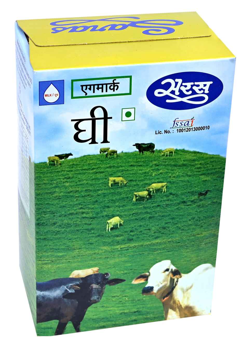Saras Ghee Tetra Pack | Pure & Classic