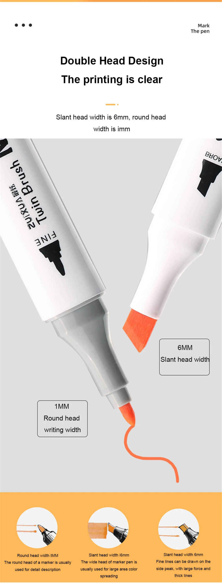Alcohol Markers Dual Twin Tip Art Sketch Pens Touch Marker For Manga Portrait Fashion (12 Colors)