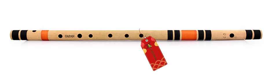 Uapan G Scale Bamboo Bansuri Flutes Bansuri Right Handed Middle 26 Inch