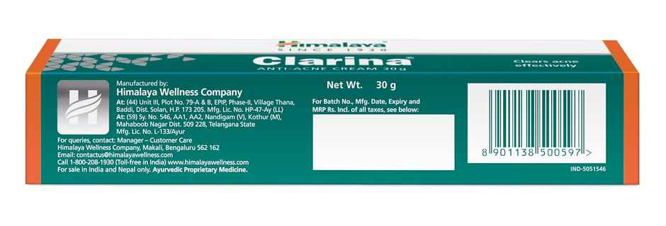 Himalaya Clarina Anti Acne Cream