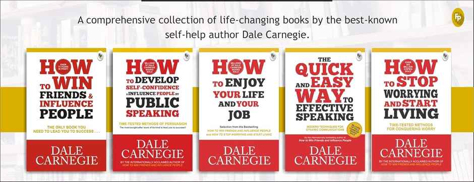 The Best Of Dale Carnegie (Set Of 5 Books)