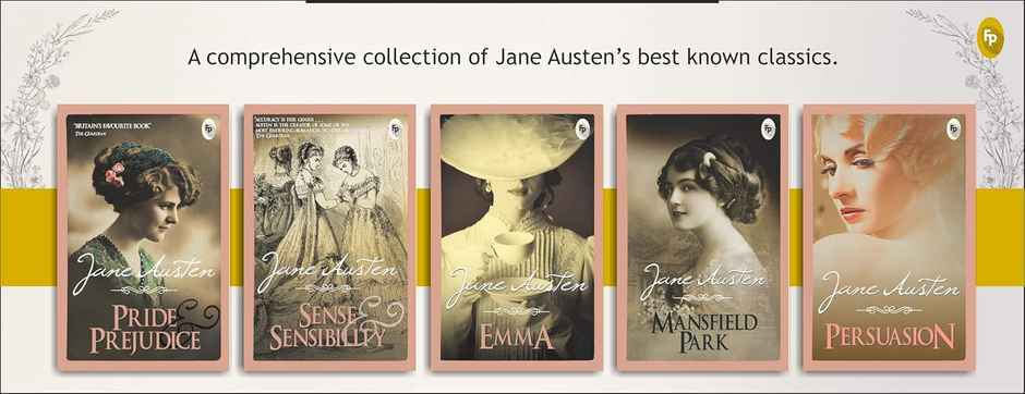 Greatest Works of Jane Austen (Set of 5 Books)
