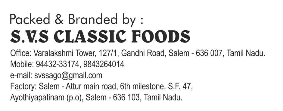 Shri Varalakshmi Double Dolphin - Sabudana | Premium