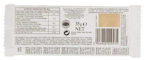 Lindt Excellence Orange Intense Dark Chocolate