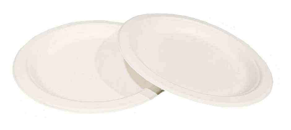 Bio-Degradable Bagasse Plate | Round | 7 inch | Vinay Trading