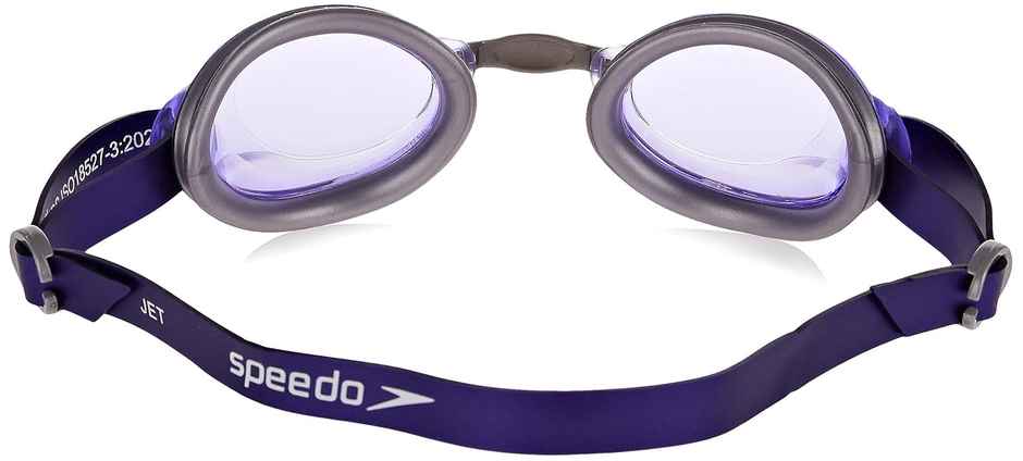 Speedo 809297c101 Blend Jet Clear-Lens Swim Goggles Unisex Adults - Assorted