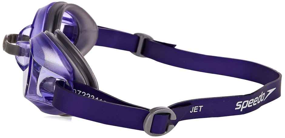 Speedo 809297c101 Blend Jet Clear-Lens Swim Goggles Unisex Adults - Assorted