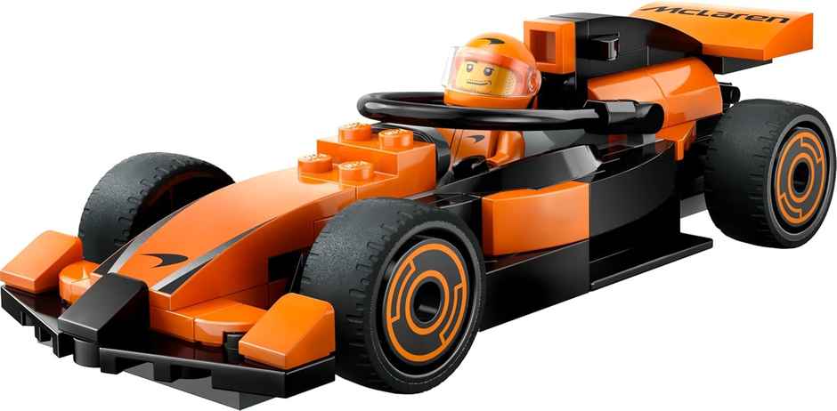 LEGO City F1 Driver with McLaren Race Car Mini Vehicle Toy Playset 60442 Building Blocks Toys