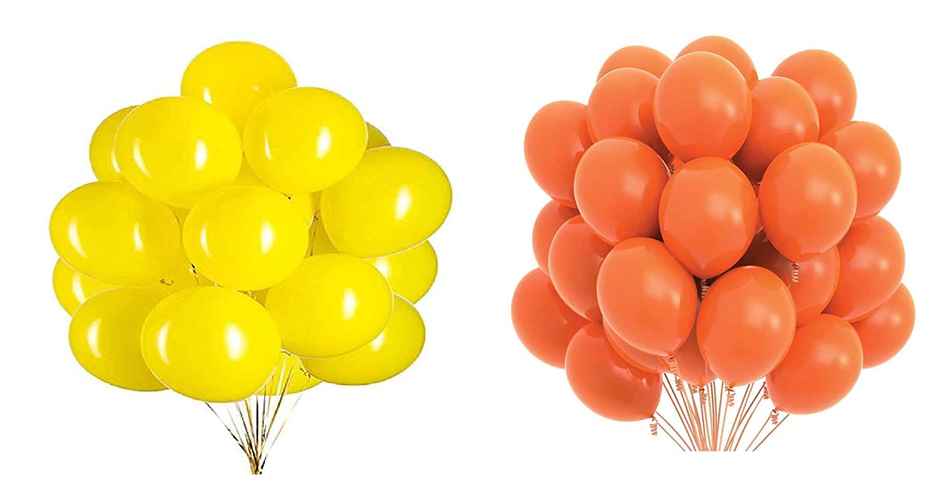 Balloon Orange & Yellow