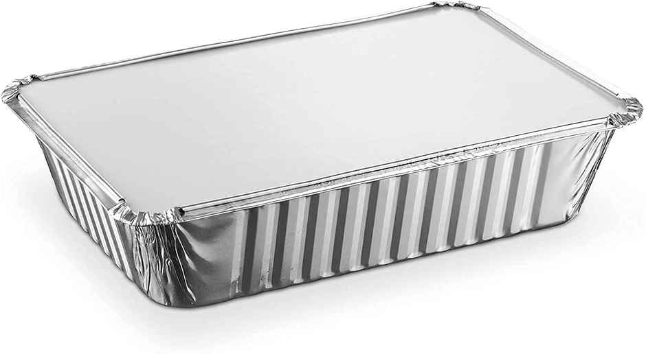 Vinay Trading Foil Container + Lid 750 ml Combo