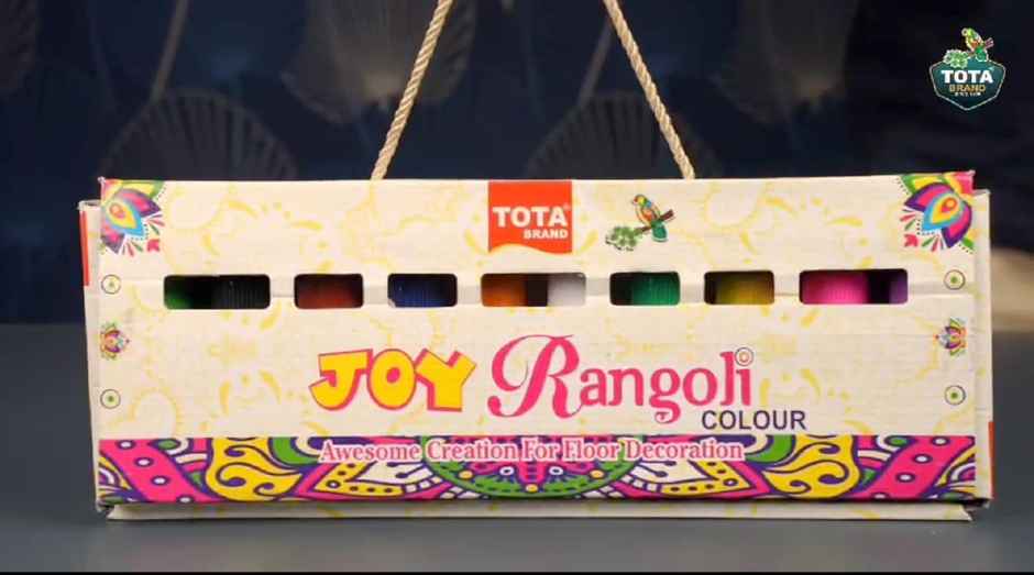 Rangoli Color Bottle | Assorted | Tota