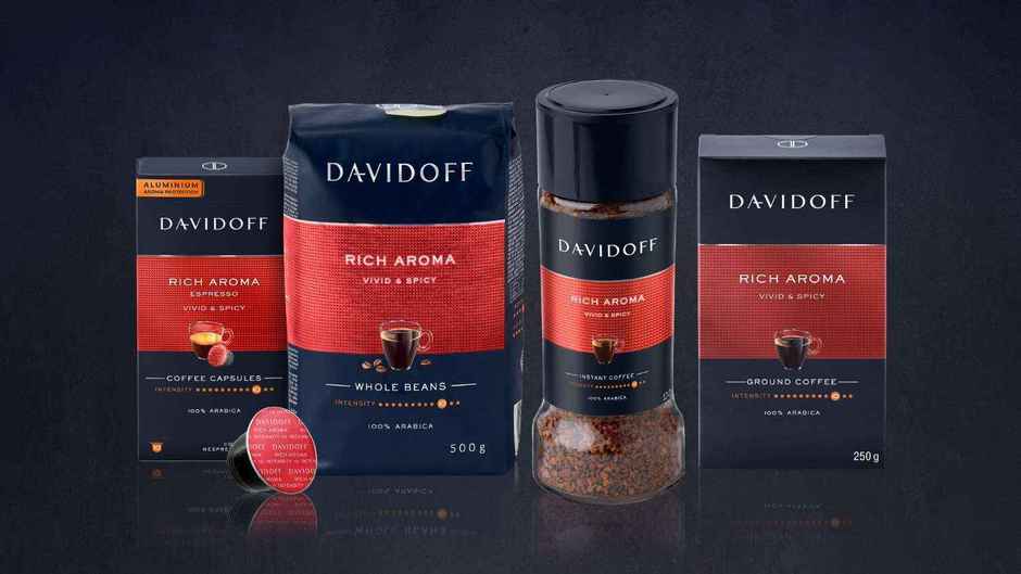 Davidoff Rich Aroma Arabica and Robusta Light Instant Coffee Combo
