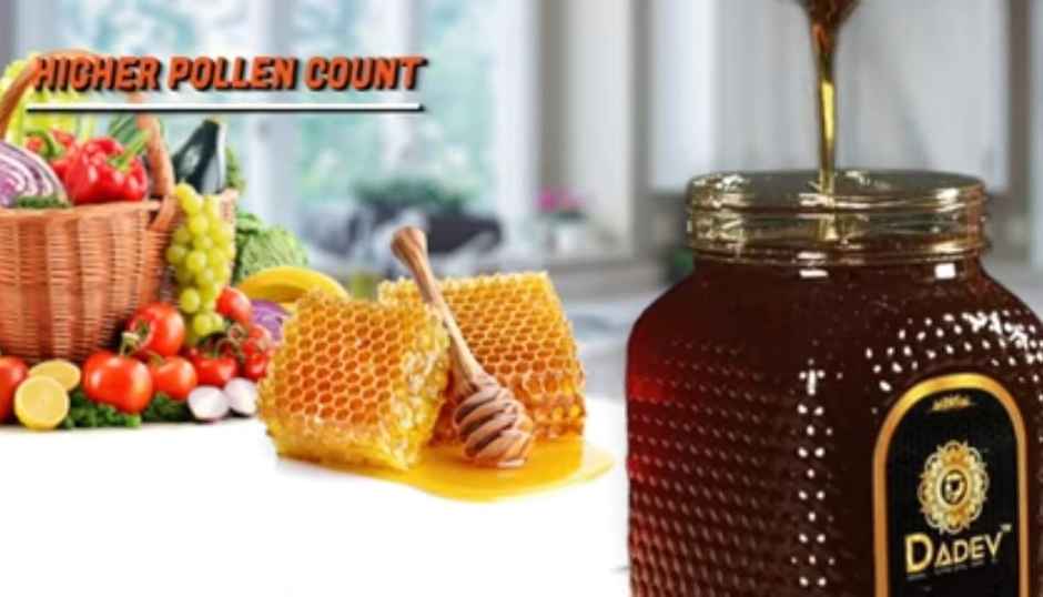 Dadev Pure Raw Organic Honey Nmr Tested Glass Jar