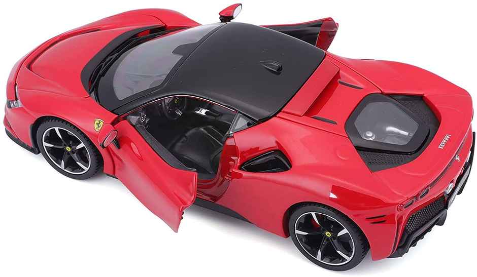 Bburago Licensed 1:24 Model Ferrari SP90 Stradale with Arcylic Box