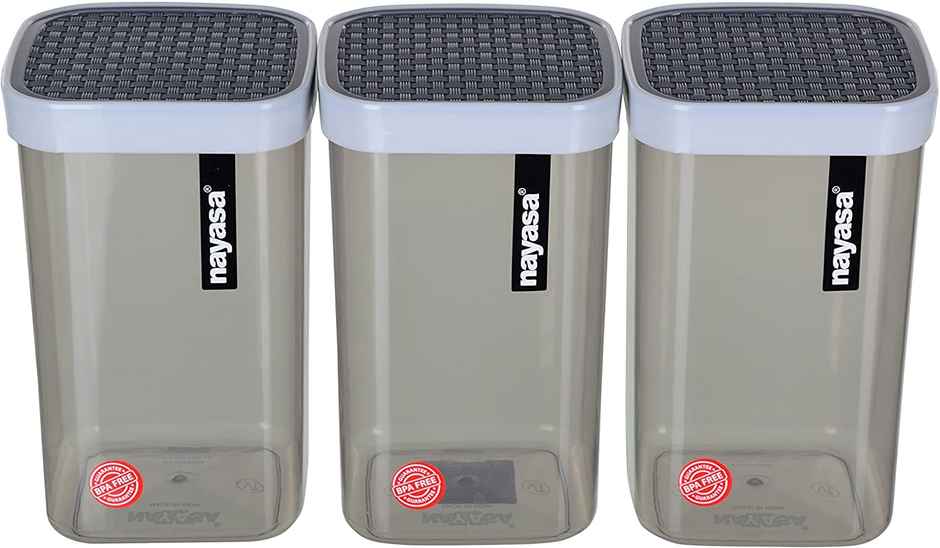 Fusion Container Set 1000 ml (3 Pcs Set)-Grey