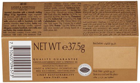 Lindt Lindor Assorted Trio Pack