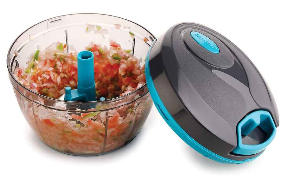 Quick Chopper with 3 Steel Blade, 500ml, 7001 Dark Cocoa