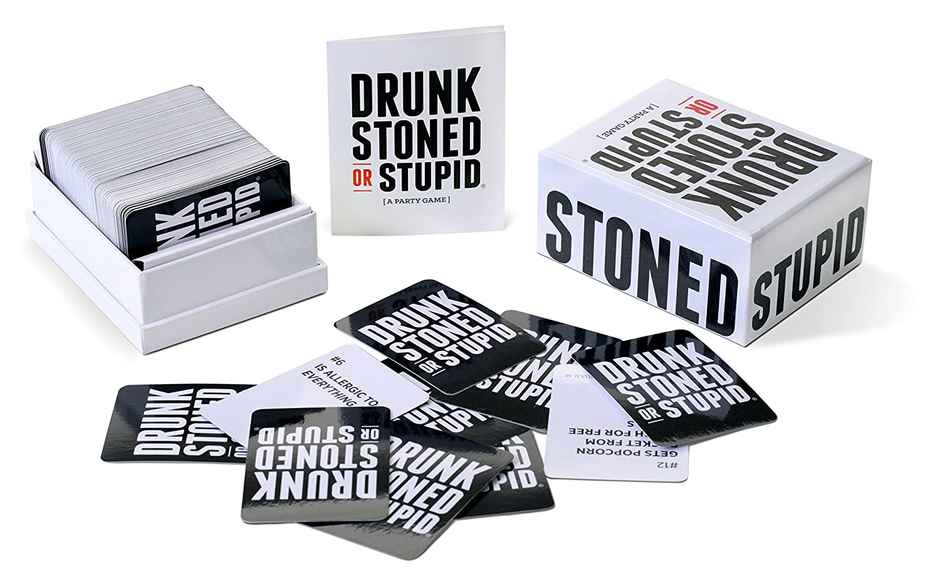 Awestuffs Drunk Stoned OR Stupid Party Game Adult Humor Card Games