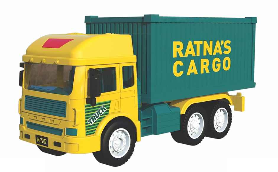 Ratna's Toy Cargo Container Truck Ratna's (Colour May Vary)