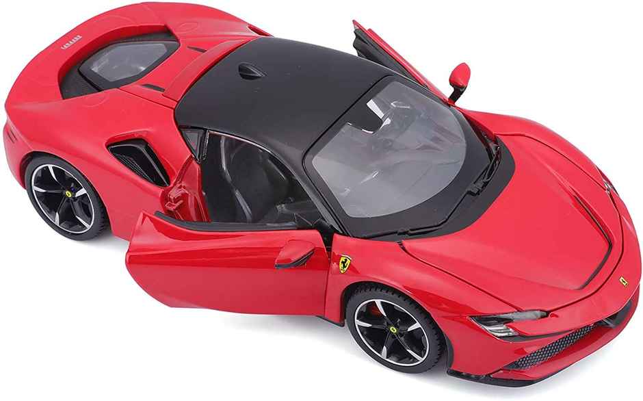 Bburago Licensed 1:24 Model Ferrari SP90 Stradale with Arcylic Box