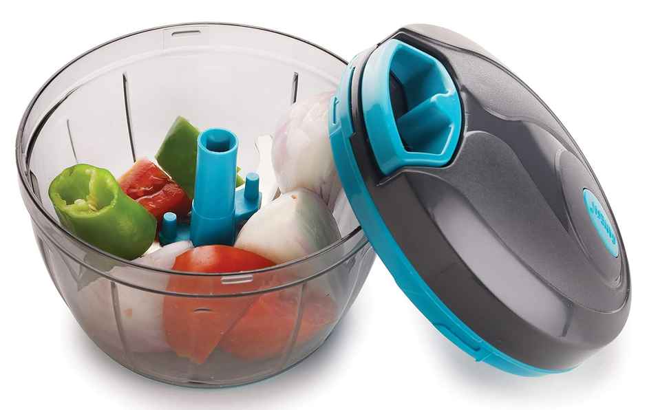 Quick Chopper with 3 Steel Blade, 500ml, 7001 Dark Cocoa