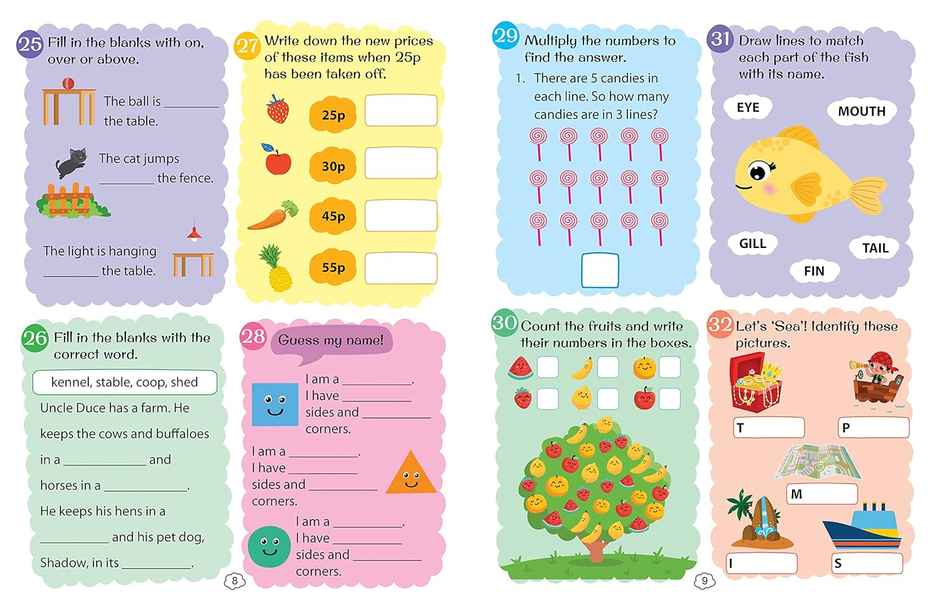 Brain Activity Book for Kids - 200+ Brain Boosting Activities for Age 7+